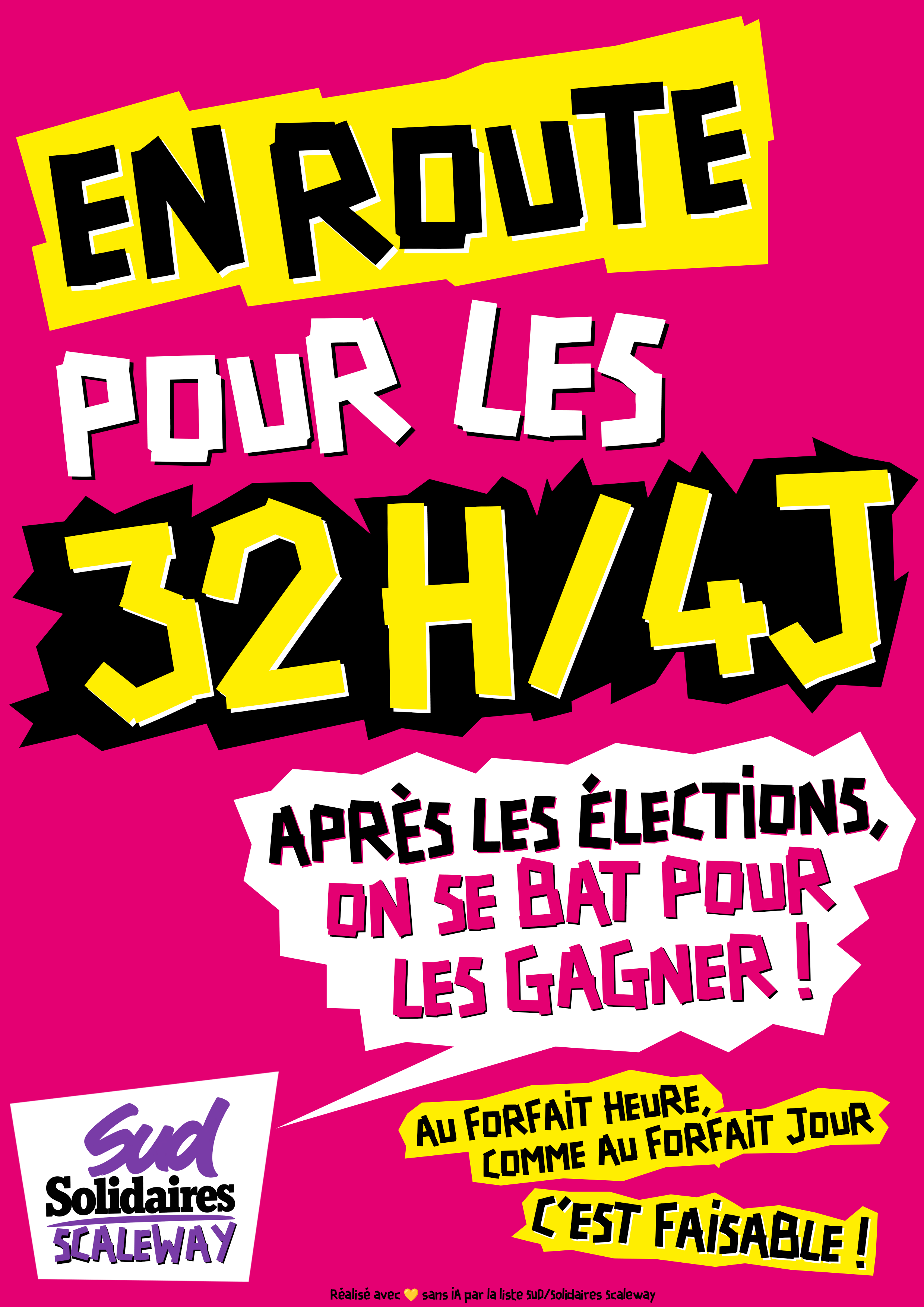 Les 32h/4j c'est possible !