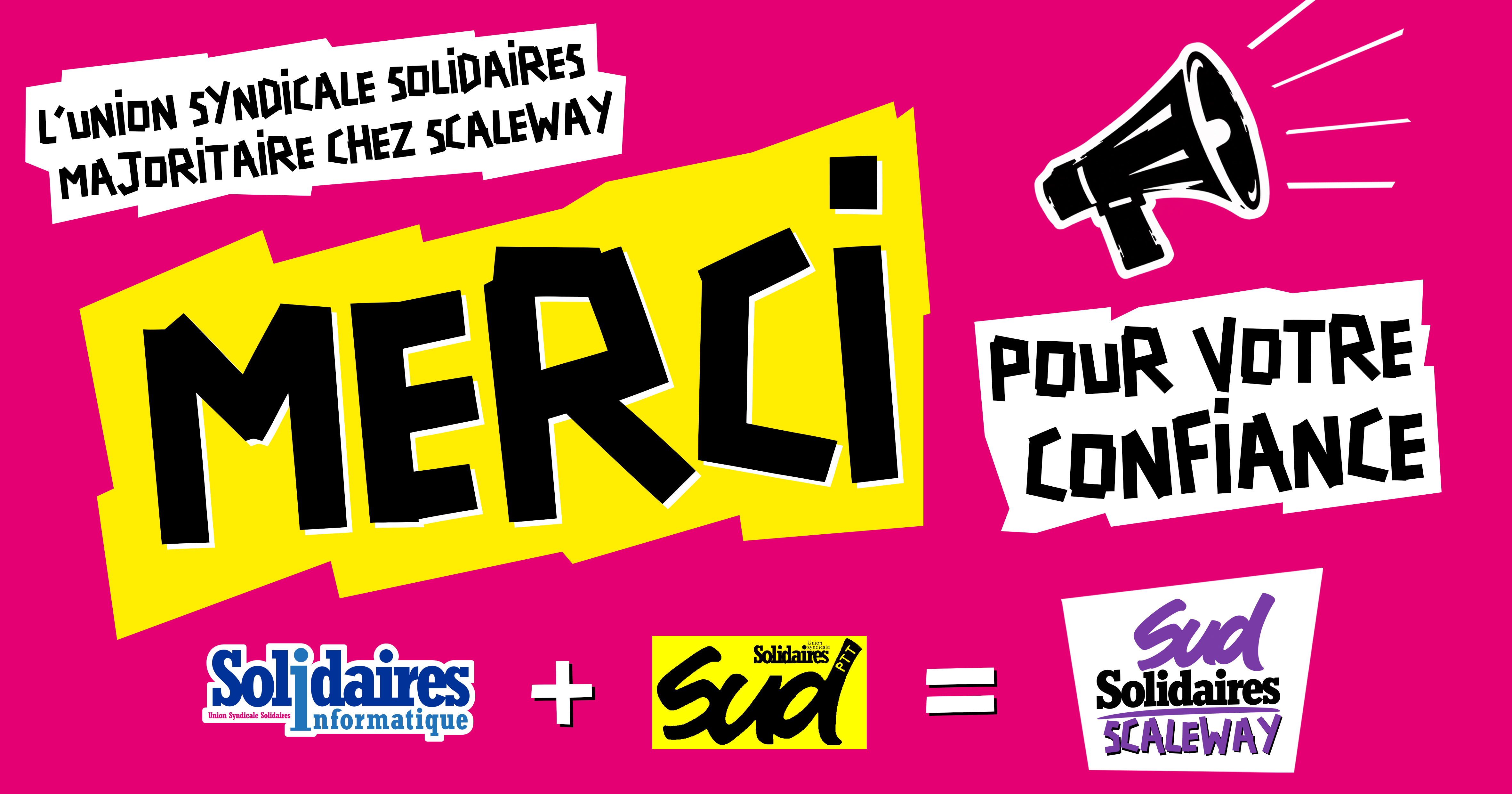 Merci pour votre confiance !
